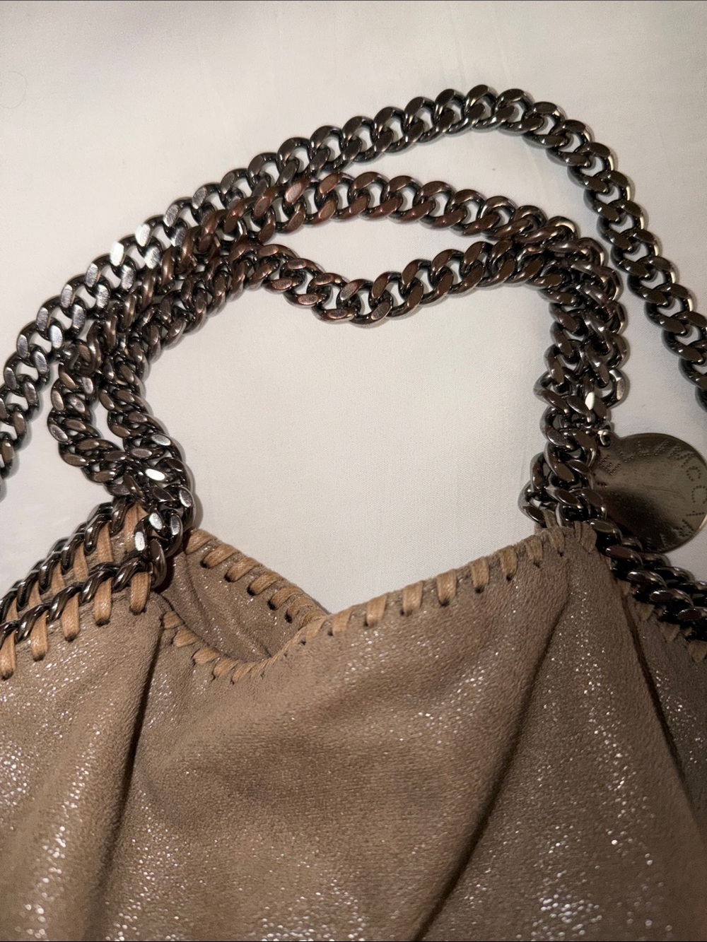 Stella McCartney Falabella Fold-Over Tote Bag. Classic - Picture 10 of 11